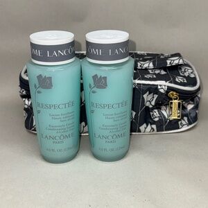 Lancome REPECTEE Extremely Gentle Conditioning Lotion 4 oz w/ Cosmetic Bag